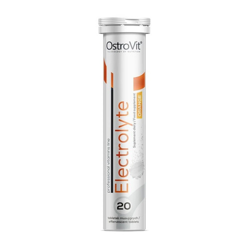 Electrolyte Effervescent Tabs, Orange - 20 tablets