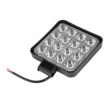 2 pcs 48W 6000k LED Spot Square Work Lights Lamp Tractor SUV Truck 4WD 12V 24V