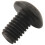 M5x8mm Button  Hex Socket Cap Screw Bolt Black 50 pcs 2