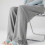 Stretchable Trousers Polyester Maternity Wide Leg Pants-Gray XL 6