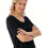 Discreet Breastfeeding Access Nursing Dress Round-Dark Blue L 6