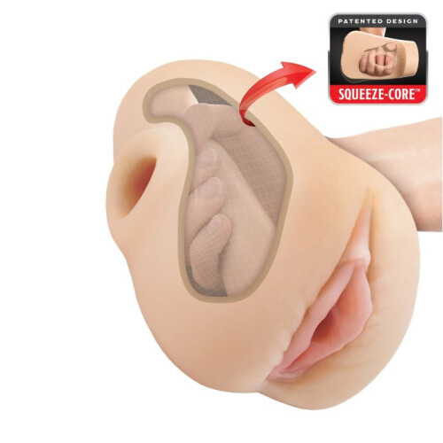 PDX PLUS - REALISTIC VAGINA PUSSY POUNDER SQUEEZE STROKER 18 CM 2