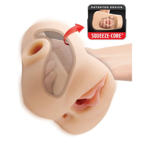 PDX PLUS – DOPPEL-POWER-VIBRATIONS-STRICKGERÄT LEICHT 20,5 CM 2