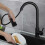 Kitchen Tap Monobloc Single Lever Sink Mixer Tap with Pull Out Sprayer 1
