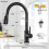 Kitchen Tap Monobloc Single Lever Sink Mixer Tap with Pull Out Sprayer 4