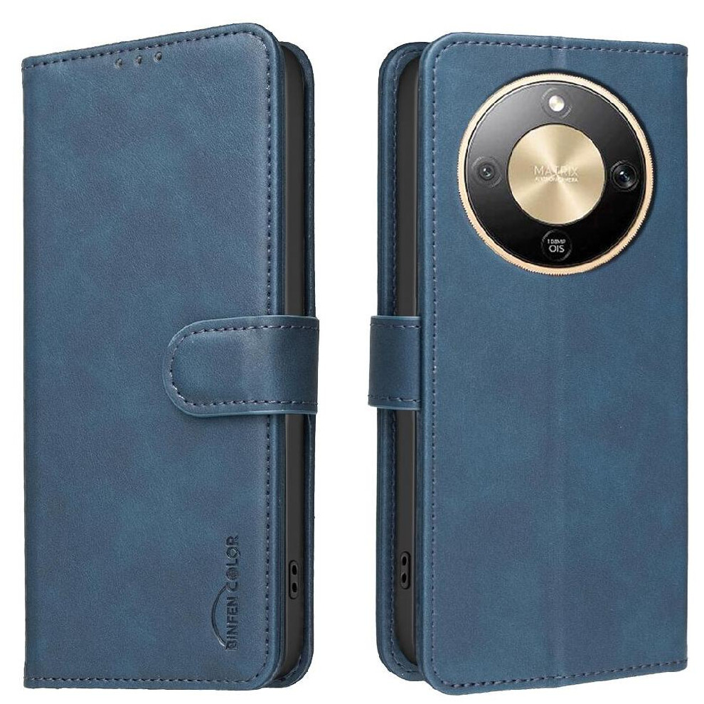 () Wallet Case For Honor X9d- Kickstand, Rfid Blocking, 3 Card Slots, Shockproof Tpu, Magnetic Convenient Kickstand All Round Shockproof Rfid Blocking 764563370269