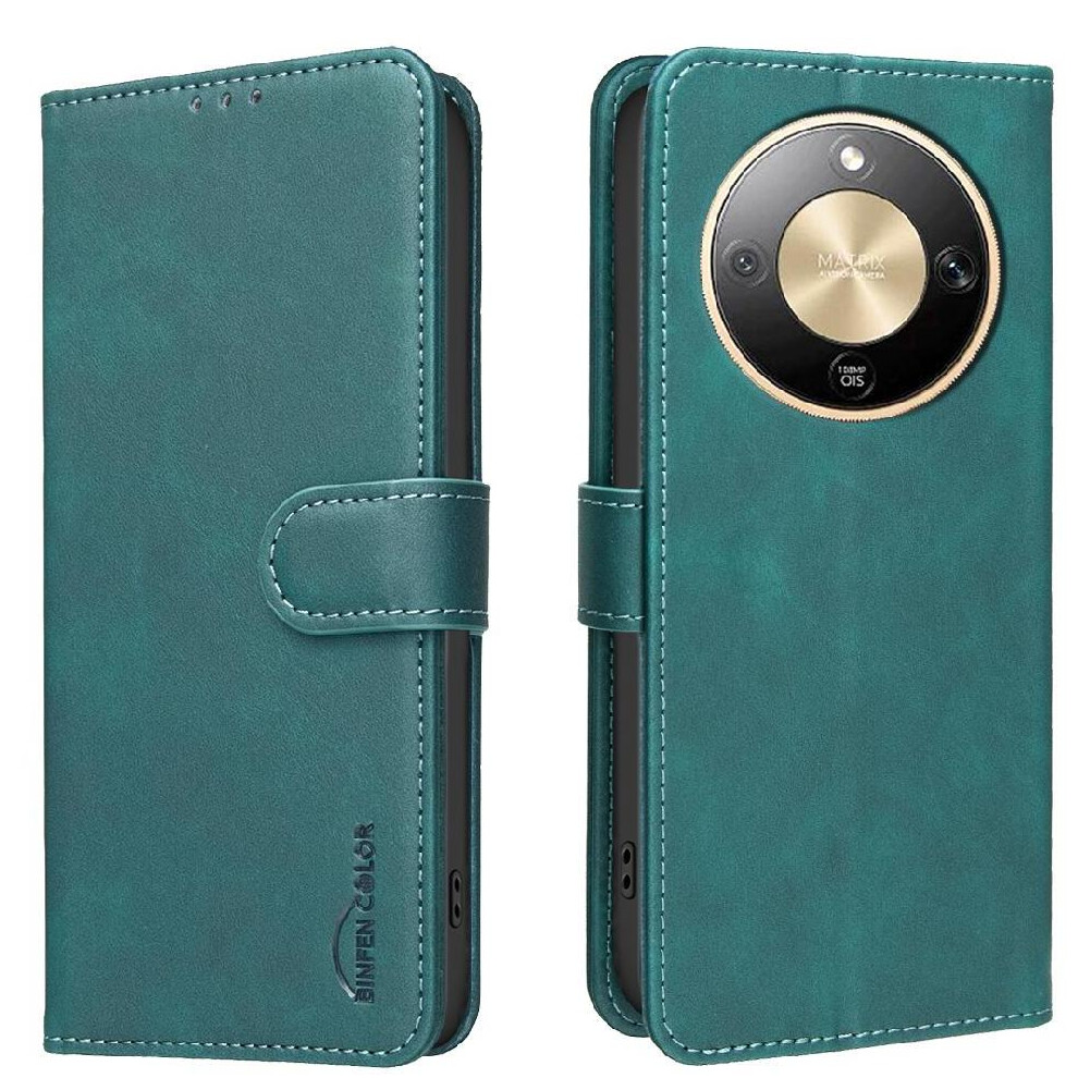 Wallet Case For Honor X9d- Kickstand, Rfid Blocking, 3 Card Slots, Shockproof Tpu, Magnetic Convenient Kickstand All Round Shockproof Rfid Blocking 764563370283