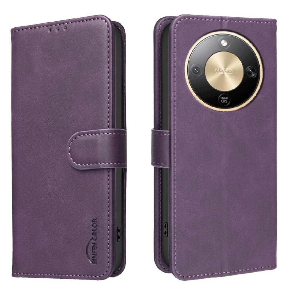 Wallet Case For Honor X9d- Kickstand, Rfid Blocking, 3 Card Slots, Shockproof Tpu, Magnetic Convenient Kickstand All Round Shockproof Rfid Blocking 764563370290