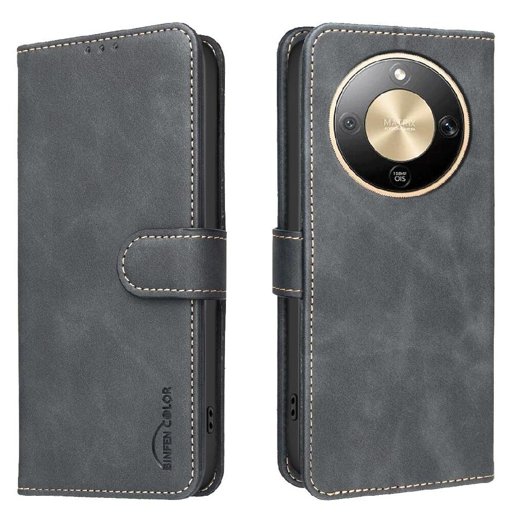 () Wallet Case For Honor X9d- Kickstand, Rfid Blocking, 3 Card Slots, Shockproof Tpu, Magnetic Convenient Kickstand All Round Shockproof Rfid Blocking 764563370252