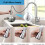 Kitchen Tap Monobloc Single Lever Sink Mixer Tap with Pull Out Sprayer 10