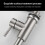 Kitchen Tap Monobloc Single Lever Sink Mixer Tap with Pull Out Sprayer 12