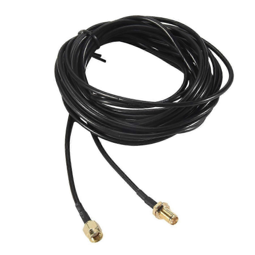 5m černý prodlužovací kabel s konektorem Wifi antény RP-SMA samec-samice_M 2