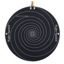 UWB Wideband 0.51-10Ghz Circularly Polarized Antennas RFID Equiangular Spirals Antennas Circularly Polarized