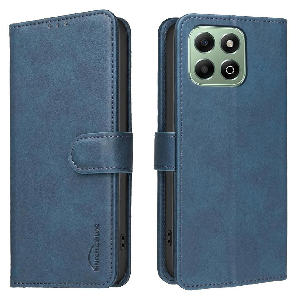 () Wallet Case For Honor X6b- Kickstand, Rfid Blocking, 3 Card Slots, Shockproof Tpu, Magnetic All Round Shockproof Convenient Kickstand Drop Rfid 764563370443