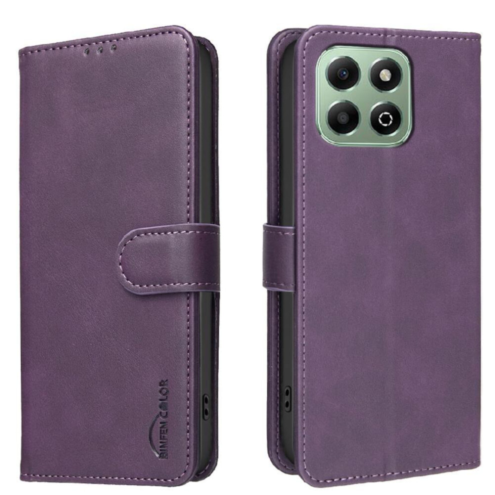 () Wallet Case For Honor X6b- Kickstand, Rfid Blocking, 3 Card Slots, Shockproof Tpu, Magnetic All Round Shockproof Convenient Kickstand Drop Rfid 764563370474