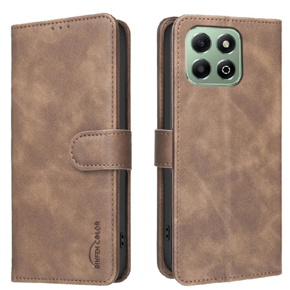 () Wallet Case For Honor X6b- Kickstand, Rfid Blocking, 3 Card Slots, Shockproof Tpu, Magnetic All Round Shockproof Convenient Kickstand Drop Rfid 764563370450
