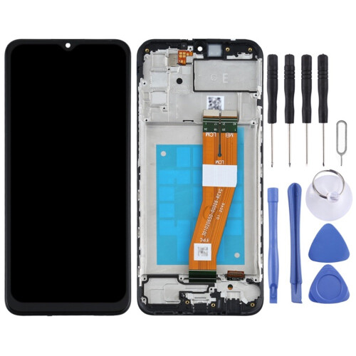 Écran LCD pour Samsung pour Galaxy A02s SM-A025F (version GE), assemblage complet de numériseur avec cadre 1