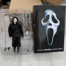 (B) Anime GhostFace Figure Neca Horror Ghost Nun Action Figures Toys Doll for Halloween Party Christmas Gift
