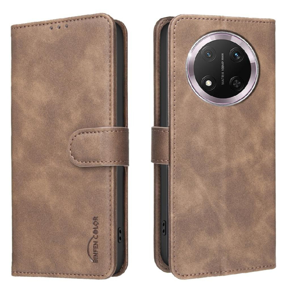 () Wallet Case For Honor X9c 5G- Kickstand, Rfid Blocking, 3 Card Slots, Shockproof Tpu, Magnetic Drop Protection Rfid Blocking Protection Convenient 764563370573