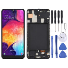 TFT LCD Screen for Samsung for Galaxy A50 (US Edition) SM-A505U Digitizer Full Assembly With Frame