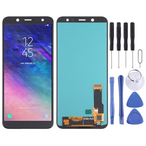 Écran LCD OLED pour Samsung pour Galaxy A6 (2018) SM-A600 avec assemblage complet de numériseur