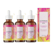 (3pcs) Cyperus Rotundus Oil For Hair Removal, Moisturizing & Soothing Cyperus Oil For Reducing Body Hair Growth