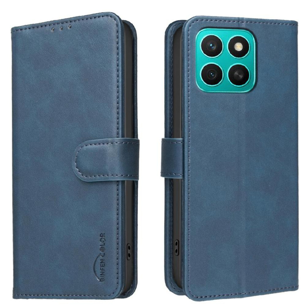 Wallet Case For Honor X8c- Kickstand, Rfid Blocking, 3 Card Slots, Shockproof Tpu, Magnetic Convenient Kickstand Rfid Blocking Protection All Round 764563370740