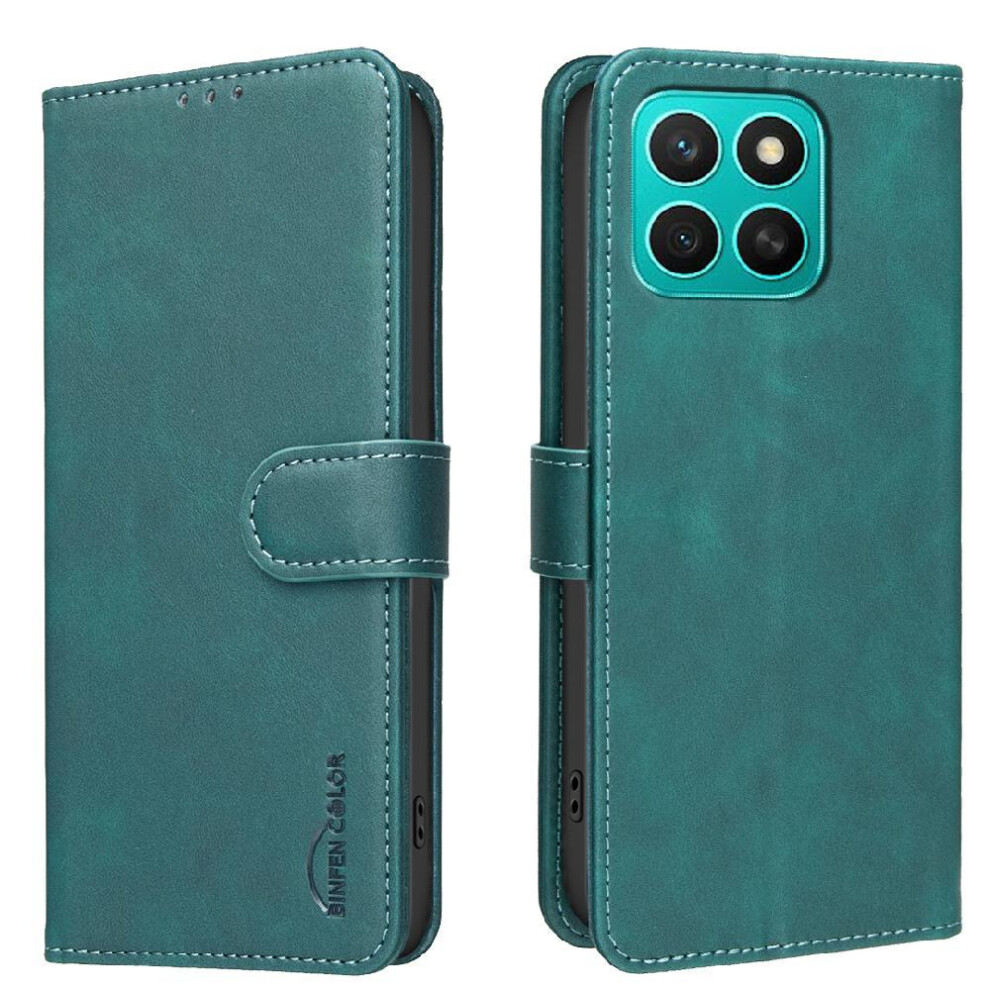 () Wallet Case For Honor X8c- Kickstand, Rfid Blocking, 3 Card Slots, Shockproof Tpu, Magnetic Convenient Kickstand Rfid Blocking Protection All Round 764563370764