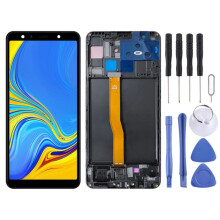 Écran LCD pour Samsung pour Galaxy A7 (2018) SM-A750 avec numériseur complet avec cadre
