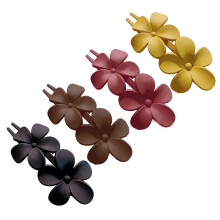 Matte Floral Hair Clip Strong Grip Hair Holder for Women Various