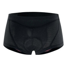 (M, Black) Women's Cycling Underwear 3D Gel Padded Riding Shorts Shockproof Bicycle Underpant Bike Underwear Cycling Shorts