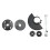 Inner Outer Angles Grinder Flange Nut-Replacement Tools 2