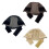 Pullover Dome Mesh Cap Stretchable Elastic Head Cap-brown 4 5 2