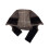 Pullover Dome Mesh Cap Stretchable Elastic Head Cap-brown 4 5 4