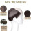 Pullover Dome Mesh Cap Stretchable Elastic Head Cap-brown 4 5 7