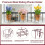 Supports de pots de fleurs suspendus en métal, cadre de Support 5