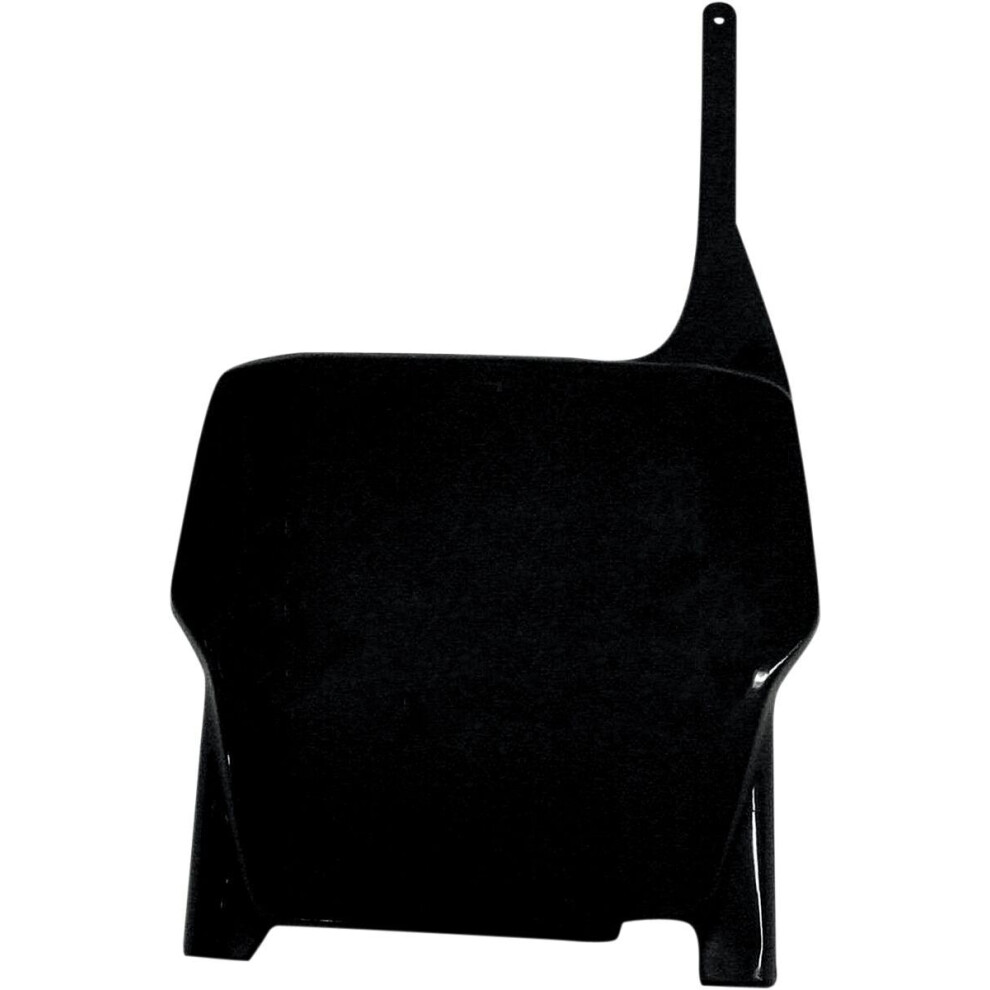 Ufo Black Front Number Board For Honda Cr125 2004-2007