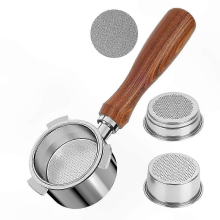 51 mm-es fenek nélküli portafilter szűrőkosarakkal, kompatibilis az EC680/EC685 kávéfőzőkkel_M