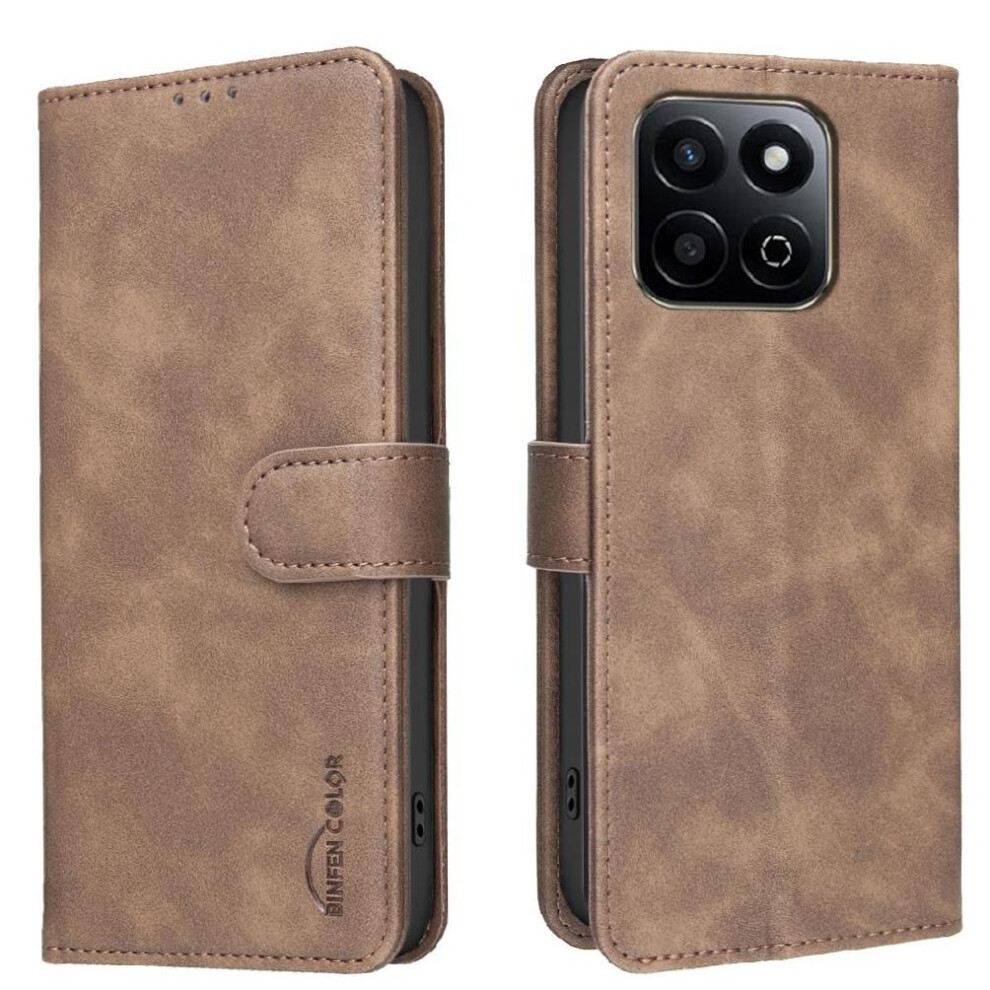 () Wallet Case For Honor X7c- Kickstand, Rfid Blocking, 3 Card Slots, Shockproof Tpu, Magnetic All Round Shockproof Convenient Kickstand Drop Rfid 764563370931