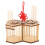 Cage En Bambou Pour Petits Sauterelles Portable Résistante 1