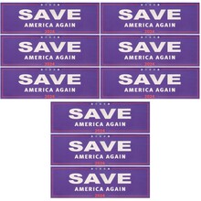 Adhesive Rectangular Paper Voting Stickers in Assorted Colors