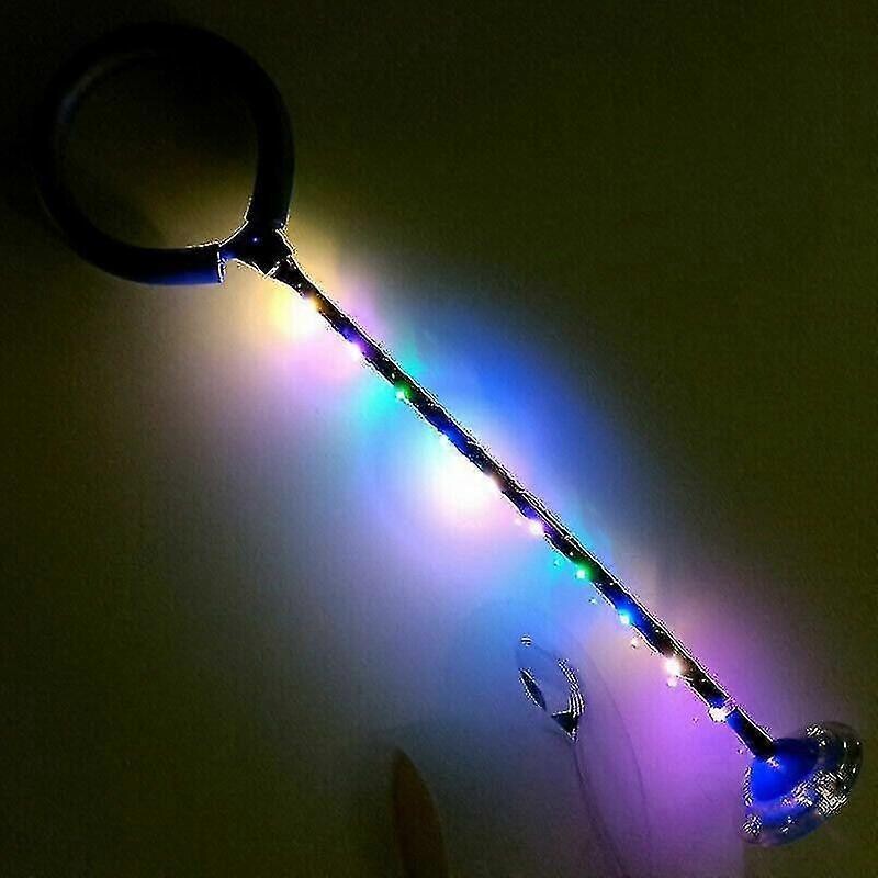 (Red) Kids Led Flashing Skip Ball Ring Ankle Jump Ropes Exercise ...