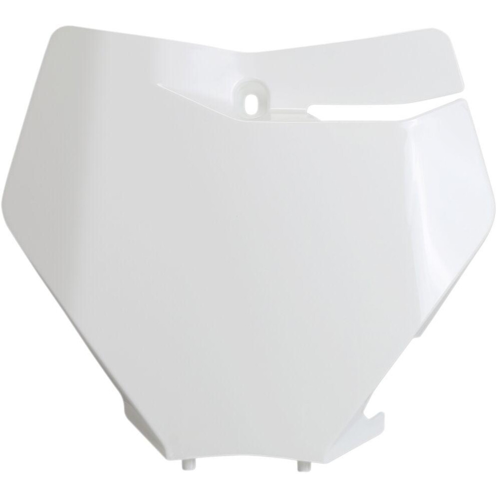 Ufo Front Number Board For Ktm Sx125 2019-2022 - White 8052135104452
