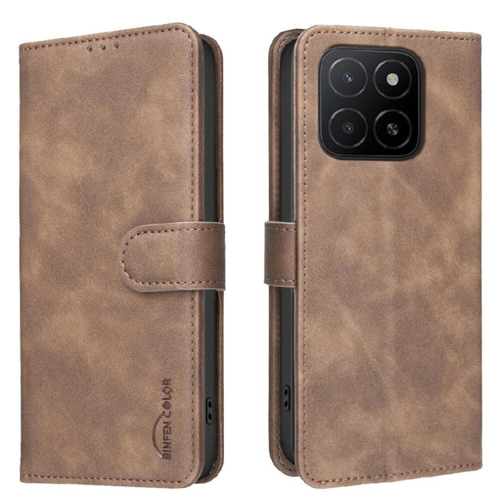 Wallet Case For Honor X5b - Kickstand, Rfid Blocking, 3 Card Slots, Shockproof Tpu, Magnetic Drop Protection Convenient Kickstand All Round Rfid 764563371112