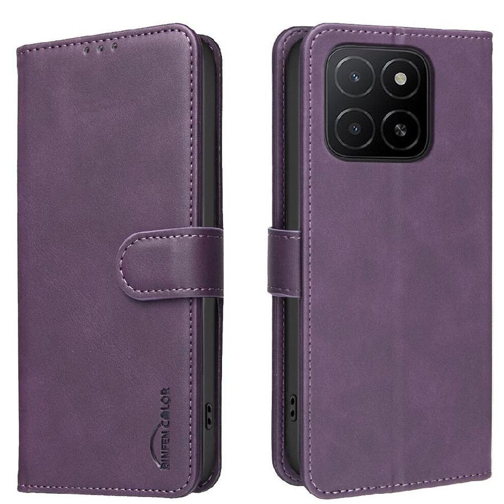 Wallet Case For Honor X5b - Kickstand, Rfid Blocking, 3 Card Slots, Shockproof Tpu, Magnetic Drop Protection Convenient Kickstand All Round Rfid 764563371136
