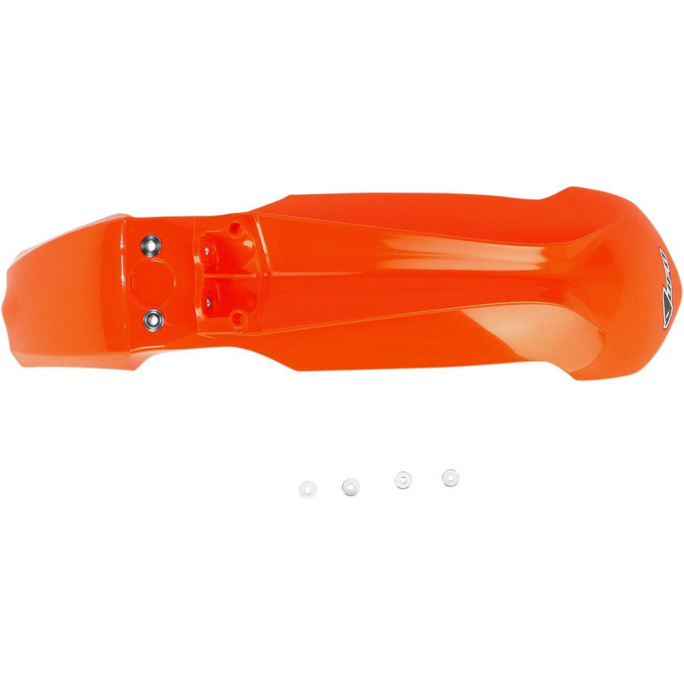 Ufo Orange Front Fender For Ktm Exc125 2014-2016 Front