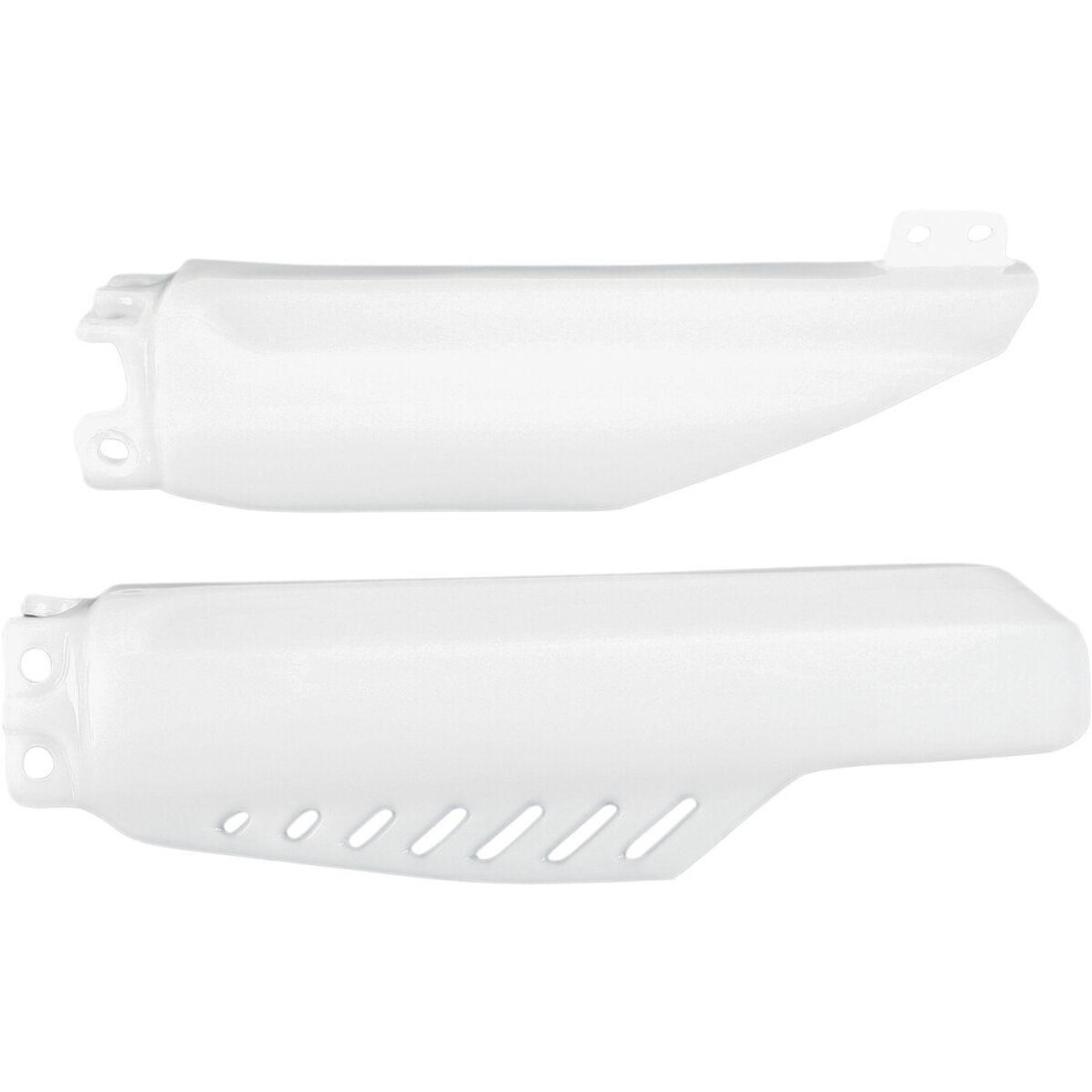 Ufo Fork Guards For Honda Cr85r 2003-2008 - White 8052135009764