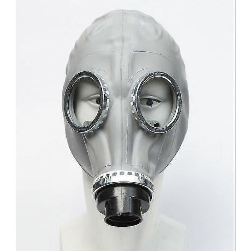 GP-5 Grå gummiandningsmask Gasmask Filter Kemisk Dammtät Säkerhets-Bra_M 1