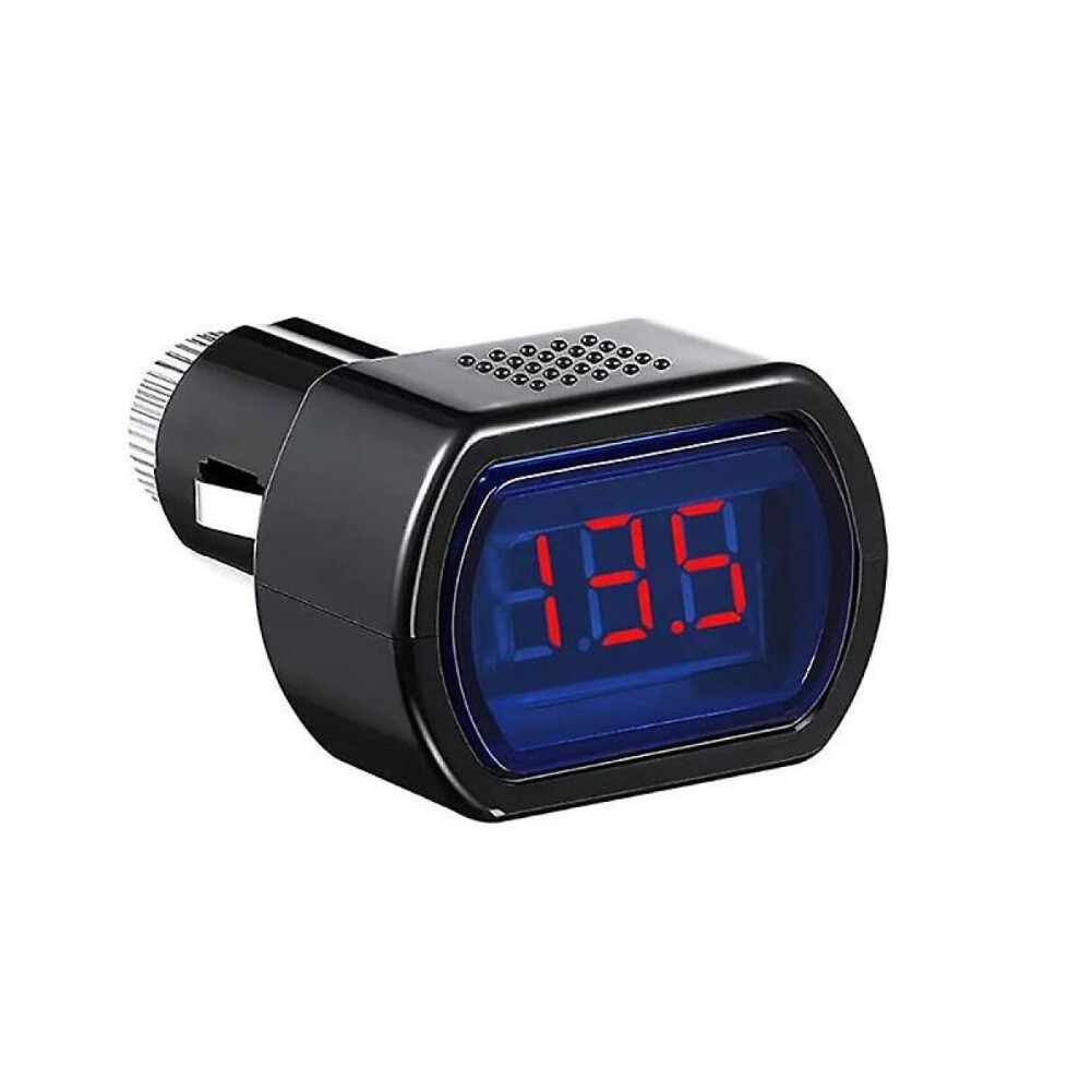 Cigarette Lighter Voltmeter Portable Led Digital Display Volt Tester Electric Voltage Meter Compatible With Auto Car Vehicle Battery Monitor 6485316868157
