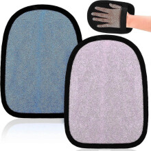 2 Pcs Sand Off Mitt Sand Remover compatible with Beach Sand,Sand Off Beach Mitt Sand Cleaner Mitt compatible with Beach Volleyball Sandboxes